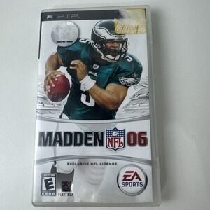 Madden NFL 06 for PSP – EA Sports Football | Donovan McNabb PlayStation Cover